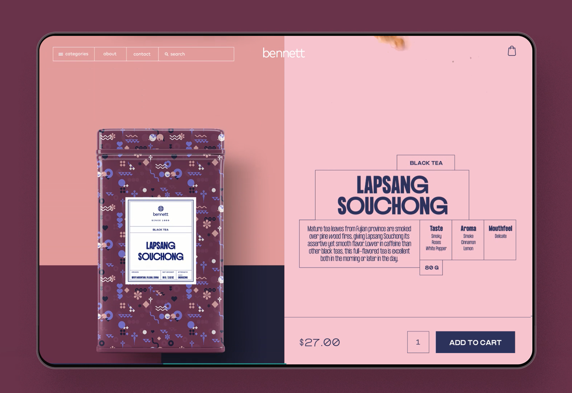 Website design inspiration – Noodle 